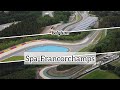 SPA-FRANCORCHAMPS - MOST BEAUTIFUL F1 TRACK - 24h of Spa Free practice - DRONE 4K