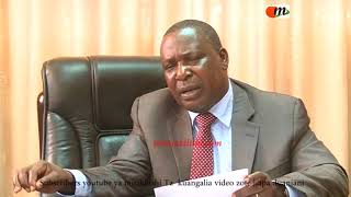 Waziri wa kilimo,mifugo na uvuvi Dkt Charles Tizeba atakaye unza mbolea kinyume na bei elekezi aka