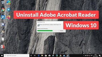 How To Uninstall Adobe Acrobat Reader in Windows 10
