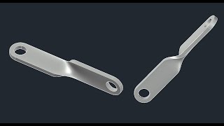 3D bracket with Solid and Surface tools of AutoCAD