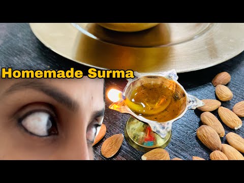 How to make SURMA/ KAJAL- Strengthens , cools & cleans eyes