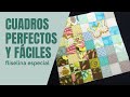 Cómo coser fácilmente cuadros perfectos gracias a la fliselina adhesiva Quilter's Grid