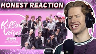 HONEST REACTION to 세븐틴(SEVENTEEN)의 킬링보이스를 라이브로! - 박수, 예쁘다, 울고 싶지 않아, A-TEEN, HOT, 아낀다, 어쩌나