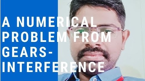 Problem on Gears_Interference