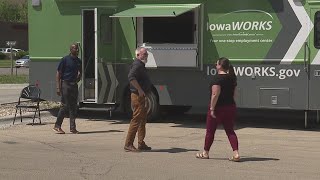 IowaWorks sets up mobile unit in Clinton, bringing employment resources to job seekers