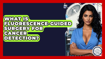 What Is Fluorescence-guided Surgery For Cancer Detection? - The Operating Table