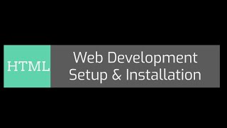 001 -- HTML introduction and setup