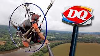 Flying To Dairy Queen On Our Paramotors!!!