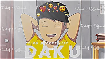 DAKU - FT.RG BUCKET LIST EDITZ | Rg Bucket List Status | Daku Song Edit |@R.G Bucket List