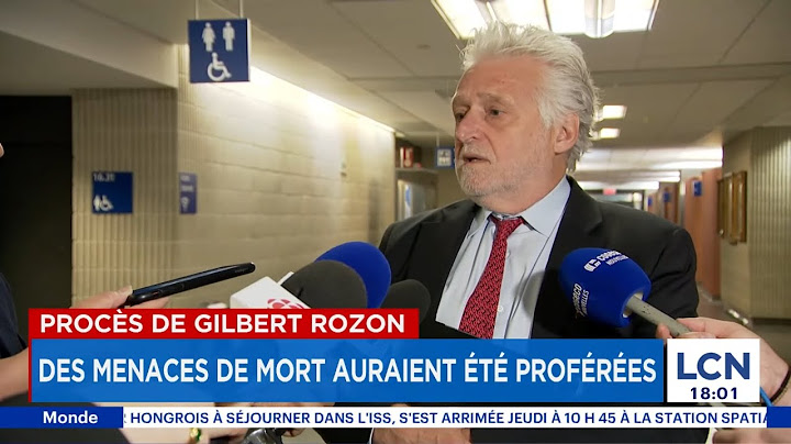 Étranglé en plein palais de justice: Gilbert Rozon porte plainte