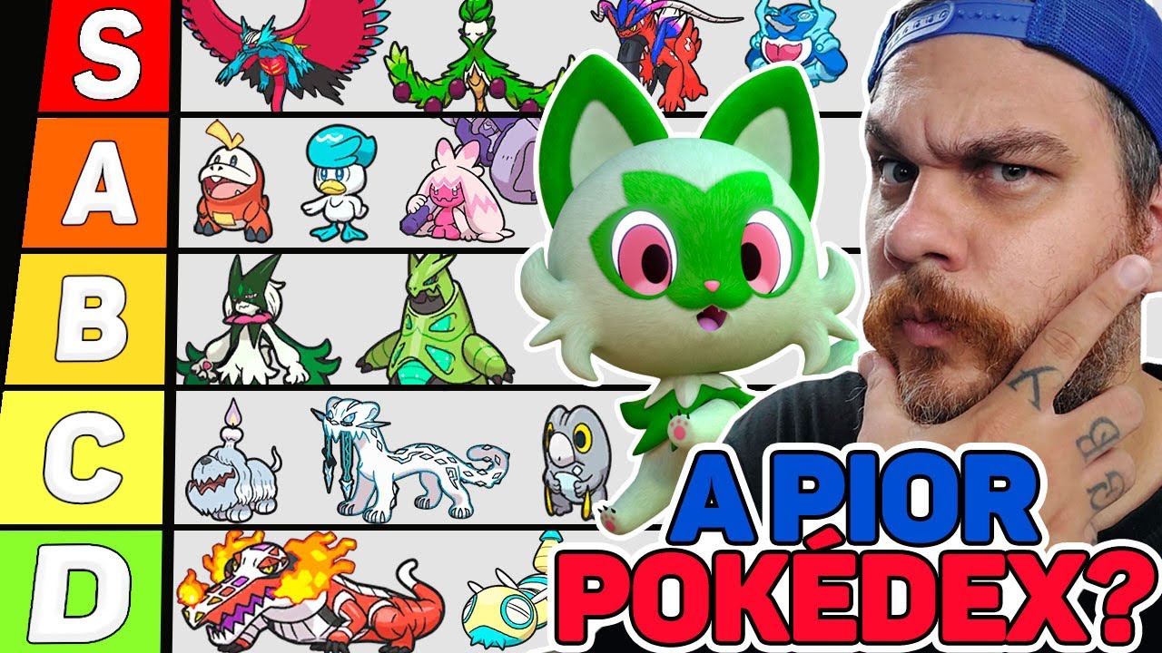 RANQUEANDO TODOS POKÉMON INICIAIS DE GRAMA DO MAIS BONITO AO MAIS FEIO!! Do  Bulbasaur até Sprigatito 