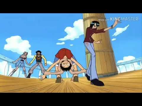 Luffy vs Zoro, Sanji, Robin & Nami subtitle Indonesia