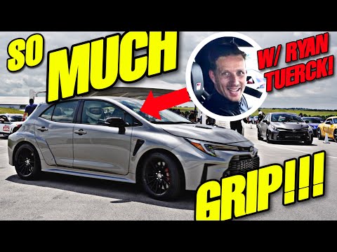 Here's What It's Like To Drive The GR Corolla! W/ Pro Driver Ryan Tuerck