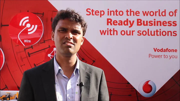 Vodafone Business Services Exhibits at India m2m iot Forum 2017