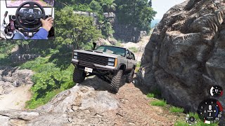 Jungle Rock Island Offroading  Part III  BeamNG.drive | Thrustmaster T300RS