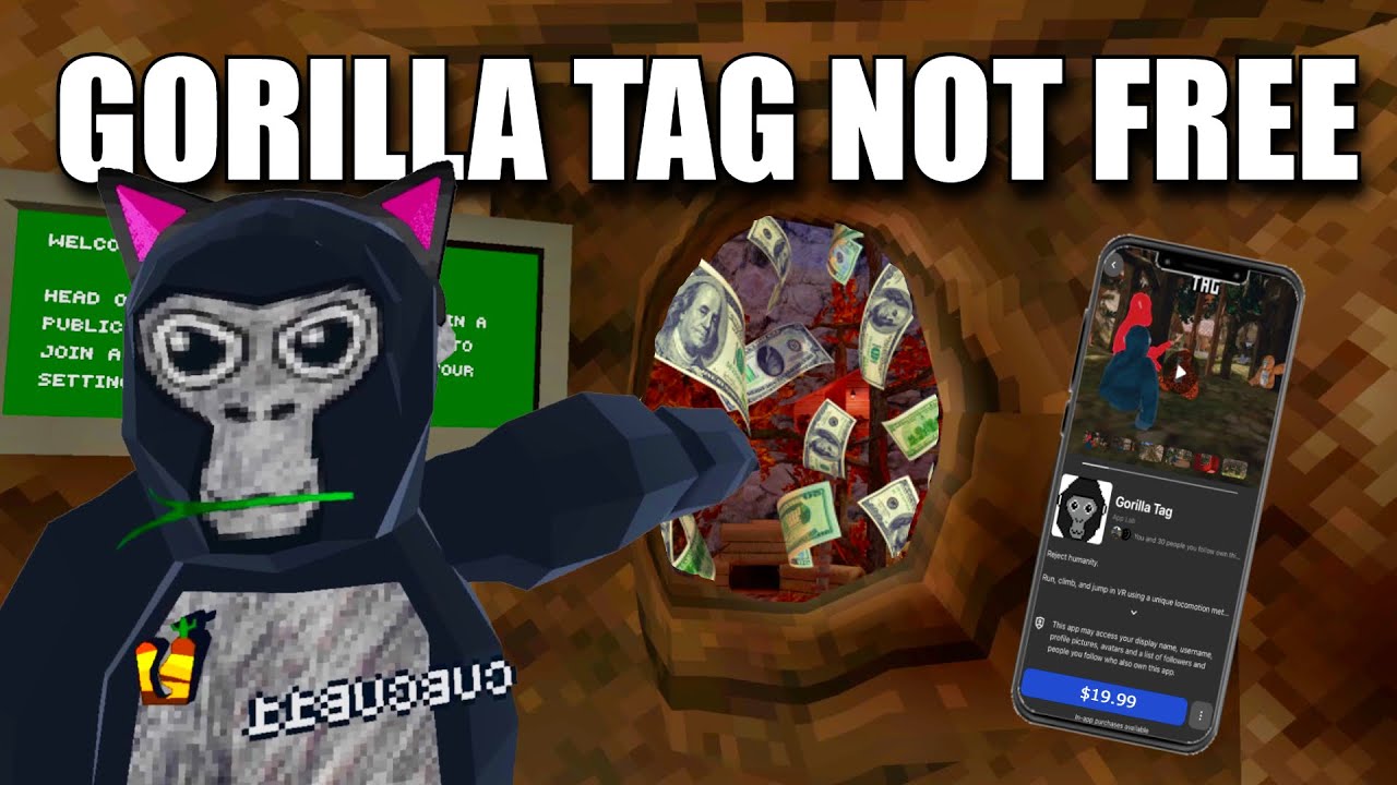 Jogo de realidade virtual Gorilla Tag atingiu US$ 26 milhões em vendas no  Quest App Lab