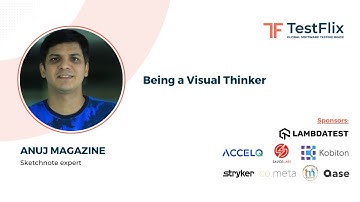 "Being a Visual Thinker" by Anuj Magazine | TestFlix 2021 | what is visual thinking?