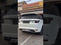 Range Rover 2021 SVR with Borla Catback and Straight Pipe