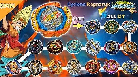 베이블레이드 버스트 DB 사이클론 라그나로크 VS 올 진검 마라톤 배틀 Beyblade Burst DB 【Cyclone Ragnaruk VS ALL GT】 Marathon