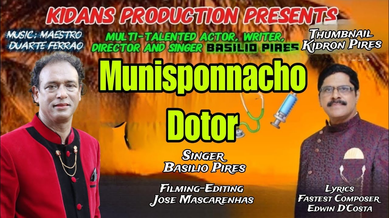 New Konkani song 2026|Munisponnacho Dotor|Singer - Basilio Pires| Lyrics- Edwin D'costa.