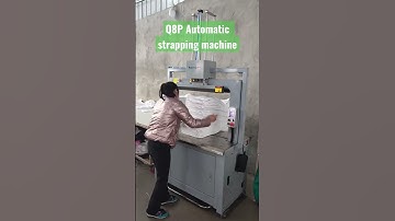 Q8P Automatic strapping machine with top press