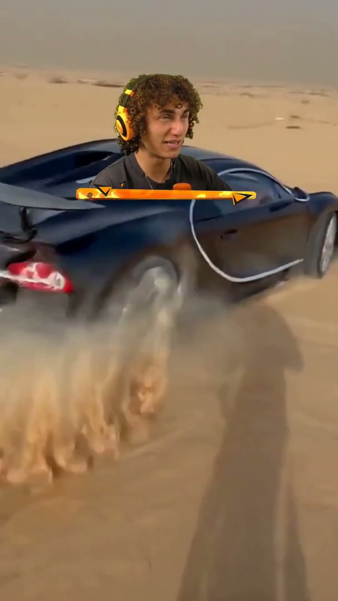 Bugatti Rides in the DESERT!?