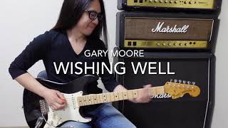 GARY MOORE - Wishing Well  (Stratocaster Guitar cover)