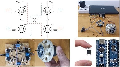 DIY DC Motor Driver Using Arduino Nano and H-Bridge Bipolar Switching