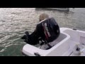 スズキ船外機　DF70A　2011年製　始動の様子