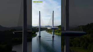 Angin Bisa Meruntuhkan Jembatan #shortvideos