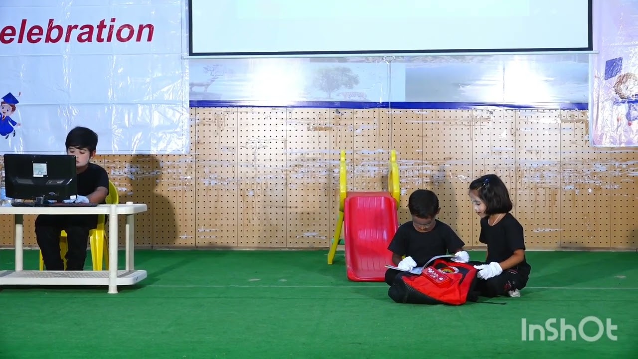 Mime act - Parent and Child - Graduation day | Vikas High School Siddipet