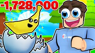 Why I Hatched 1,728,000 EGGS In 24 HOURS In Pet Simulator X!