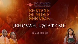 TGIM Revival Sunday Service | Jehovah, Locate Me! - Prophetess Lesley Osei | 1 March 2026