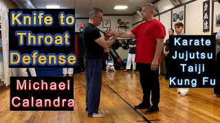"Knife to Throat Defense" Michael Calandra NY Seminar July 2025