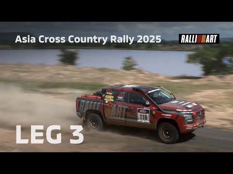 Asia Cross Country Rally AXCR 2025 LEG 3 / SS 3