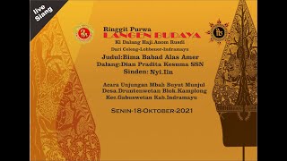 LANGEN BUDAYA * Lakon  * BIMA  , Babad Alas Amera - livdelay