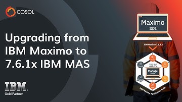 Upgrading from IBM Maximo 7.6.1.x to Maximo Application Suite with COSOL