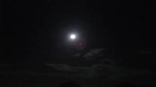 Incrível, super lua e arco íris duplo.