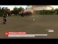 Машина з вогнеборцями перекинулася під час навчань в Угорщині