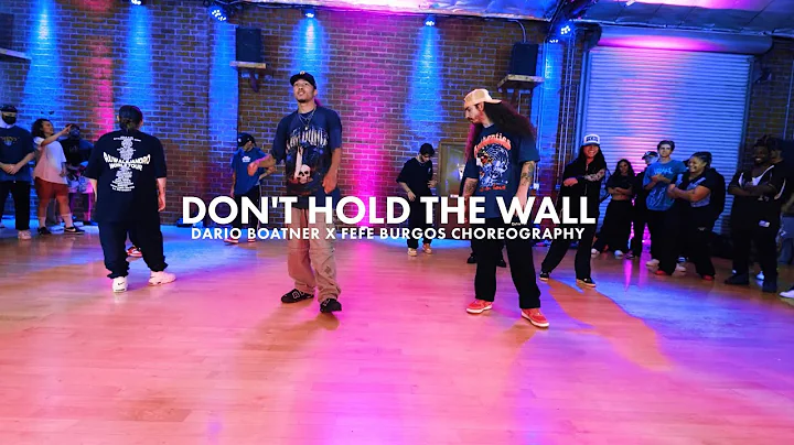 Justin Timberlake - Don't Hold The Wall | Choreogr...