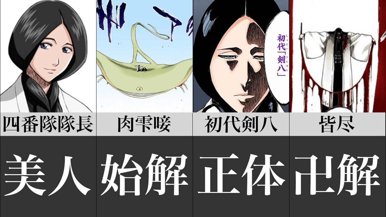 Bleach 四楓院夜一の斬魄刀の能力は 瞬閧の真の姿がセクシーで強すぎるｗ ブリーチキャラ紹介 的youtube视频效果分析报告 Noxinfluencer