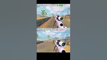✅ADS FOV CURVE COD MOBILE #shorts #trending #codm #codmobile #codmobileclips