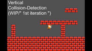 WIP - Vertical Collision Detection In Platformer