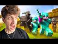 Battling a Raid in Hardcore Minecraft Was a Mistake...