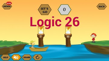 River crossing IQ game logic 26 solution