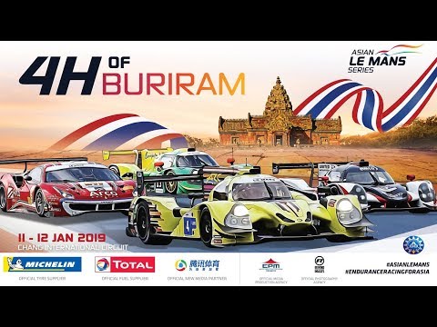 4 Hours of Buriram – LIVE – Round 3 of the 2018/19 Asian Le Mans Series