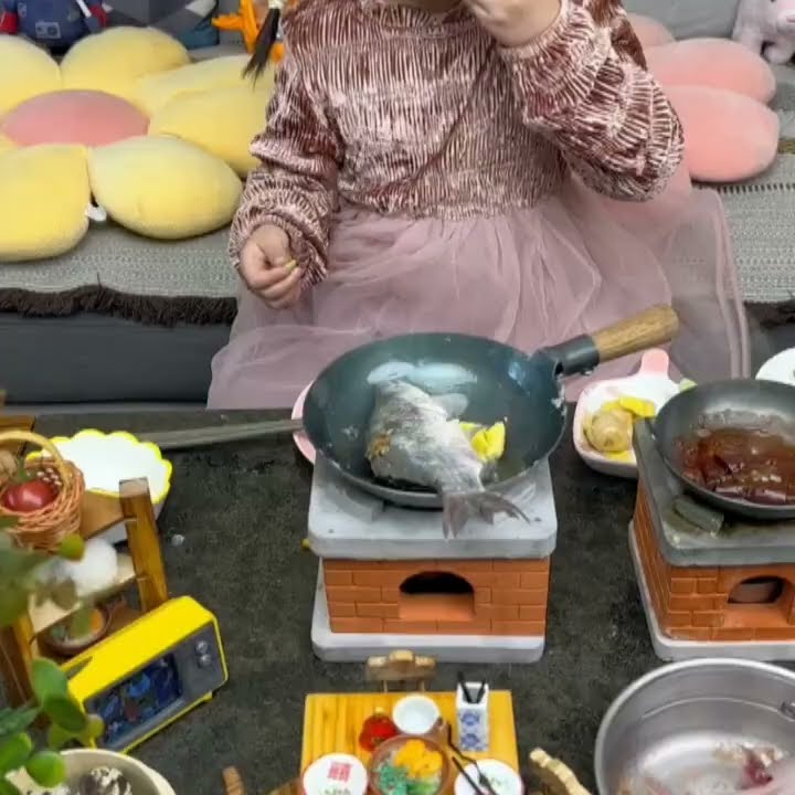 you tube short cooking video||liziqi making fish soup||chienes style||#liziqi #liziqichannel #garden