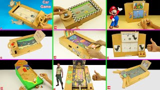 10 Amazing Cardboard Games Compilation  Beginner Life