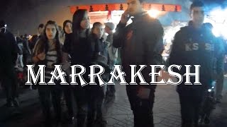 MARRAKESH, MOROCCO Crazy Night Scene: The Main Square