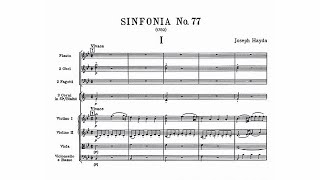 Haydn: Symphony No. 77 in B-flat major (with Score)